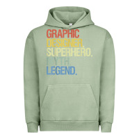Pigment Oil Green funny graphic designer t shirt Urban Hoodie - linhVisuals