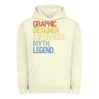 Pigment Pistachio funny graphic designer t shirt Urban Hoodie - linhVisuals