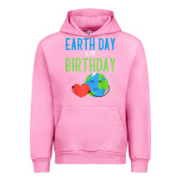 Fuchsia Pink earth day is my birthday shirt pro environment party gift t shirt Urban Hoodie - linhVisuals