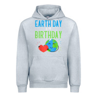 Heather Grey earth day is my birthday shirt pro environment party gift t shirt Urban Hoodie - linhVisuals