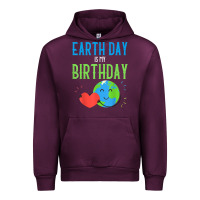 Mauve Wine earth day is my birthday shirt pro environment party gift t shirt Urban Hoodie - linhVisuals