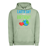 Pigment Oil Green earth day is my birthday shirt pro environment party gift t shirt Urban Hoodie - linhVisuals
