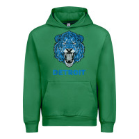 Emerald funny vintage lion face head detroit gifts tank top Urban Hoodie - linhVisuals