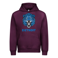 Mauve Wine funny vintage lion face head detroit gifts tank top Urban Hoodie - linhVisuals