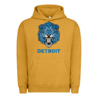 Pigment Peanut Butter funny vintage lion face head detroit gifts tank top Urban Hoodie - linhVisuals
