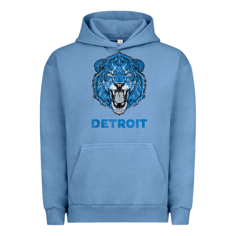 Funny Vintage Lion Face Head Detroit Gifts Tank Top Urban Hoodie by linhVisuals | Teevron