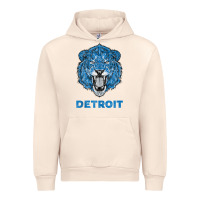 Sandshell funny vintage lion face head detroit gifts tank top Urban Hoodie - linhVisuals