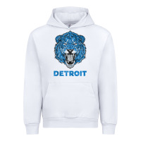 White funny vintage lion face head detroit gifts tank top Urban Hoodie - linhVisuals