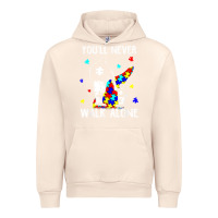 Sandshell autism dad you will never walk alone support autism son t shirt Urban Hoodie - linhVisuals