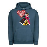 Pigment Midnight Navy alice in wonderland queen of hearts off with their heads tank top Urban Hoodie - linhVisuals