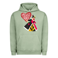 Pigment Oil Green alice in wonderland queen of hearts off with their heads tank top Urban Hoodie - linhVisuals