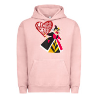 Pigment Salmon alice in wonderland queen of hearts off with their heads tank top Urban Hoodie - linhVisuals