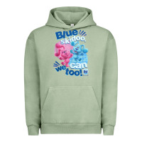 Pigment Oil Green blue's clues & you blue skidoo, we can too tank top Urban Hoodie - linhVisuals