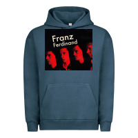 Pigment Midnight Navy #franz ferdinand (10) Urban Hoodie - linhVisuals