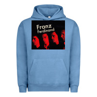 Pigment Pebble Blue #franz ferdinand (10) Urban Hoodie - linhVisuals