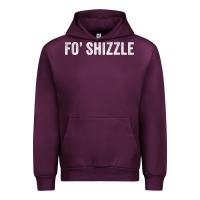 Mauve Wine fo shizzle funny sarcastic novelty gangster hip hop rap t shirt Urban Hoodie - linhVisuals