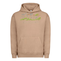 Pigment Burro carcassonne france unique hand drawn art gift men women t shirt Urban Hoodie - linhVisuals