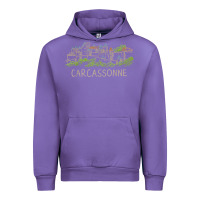 Tulip carcassonne france unique hand drawn art gift men women t shirt Urban Hoodie - linhVisuals