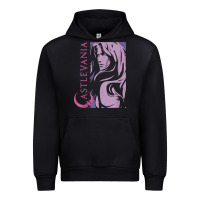 Black castlevania alucard dark portrait t shirt Urban Hoodie - linhVisuals