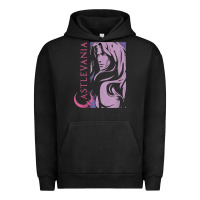 Pigment Black castlevania alucard dark portrait t shirt Urban Hoodie - linhVisuals