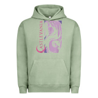 Pigment Oil Green castlevania alucard dark portrait t shirt Urban Hoodie - linhVisuals