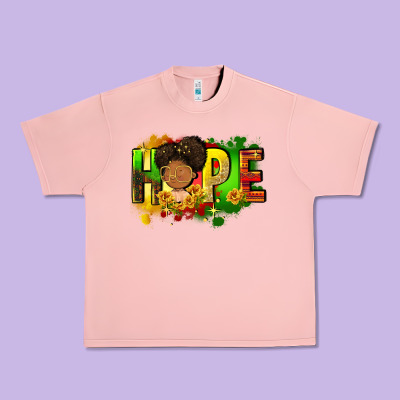 Hope Juneteenth Urban Heavy Tee Designed By Fadigitalartstudio