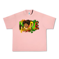 Salmon Hope Juneteenth Urban Heavy Tee - FaDigitalArtStudio