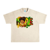 Sandshell Hope Juneteenth Urban Heavy Tee - FaDigitalArtStudio