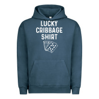 Pigment Midnight Navy funny cribbage shirt lucky card game player lover gift t shirt Urban Hoodie - linhVisuals
