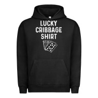 Pigment Black funny cribbage shirt lucky card game player lover gift t shirt Urban Hoodie - linhVisuals