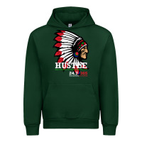 Forest Green hustle 247 gang clothing native american men gift t shirt t shirt Urban Hoodie - linhVisuals
