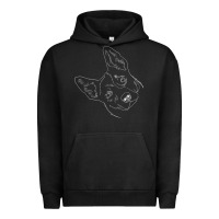 Pigment Black funny australian cattle dog t shirt Urban Hoodie - linhVisuals