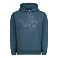 Pigment Midnight Navy funny australian cattle dog t shirt Urban Hoodie - linhVisuals