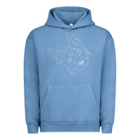 Pigment Pebble Blue funny australian cattle dog t shirt Urban Hoodie - linhVisuals