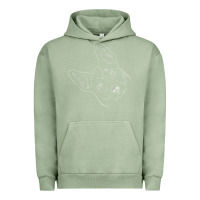 Pigment Oil Green funny australian cattle dog t shirt Urban Hoodie - linhVisuals