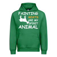 Emerald fainting goats are my spirit animal t shirt Urban Hoodie - linhVisuals