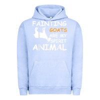 Pigment Grape Ice fainting goats are my spirit animal t shirt Urban Hoodie - linhVisuals