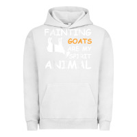 Pigment Lunar Rock fainting goats are my spirit animal t shirt Urban Hoodie - linhVisuals