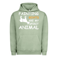 Pigment Oil Green fainting goats are my spirit animal t shirt Urban Hoodie - linhVisuals