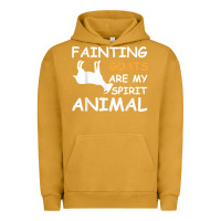 Pigment Peanut Butter fainting goats are my spirit animal t shirt Urban Hoodie - linhVisuals