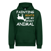 Forest Green fainting goats are my spirit animal t shirt Urban Hoodie - linhVisuals