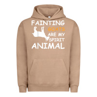 Pigment Burro fainting goats are my spirit animal t shirt Urban Hoodie - linhVisuals