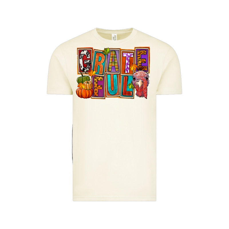 Grateful Thanksgiving Vintage Tee by FaDigitalArtStudio | Teevron