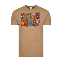 Vintage Coffee Grateful Thanksgiving Vintage Tee - FaDigitalArtStudio