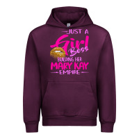 Mauve Wine just a girl boss building her mary kay empire gift for women t shirt Urban Hoodie - linhVisuals