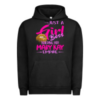 Pigment Black just a girl boss building her mary kay empire gift for women t shirt Urban Hoodie - linhVisuals