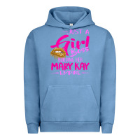 Pigment Pebble Blue just a girl boss building her mary kay empire gift for women t shirt Urban Hoodie - linhVisuals