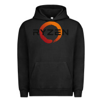 Pigment Black ryzen free world Urban Hoodie - linhVisuals