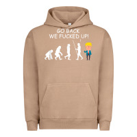 Pigment Burro go back we fucked up funny anti trump 2020 election apparel t shirt Urban Hoodie - linhVisuals
