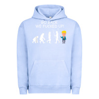 Pigment Grape Ice go back we fucked up funny anti trump 2020 election apparel t shirt Urban Hoodie - linhVisuals